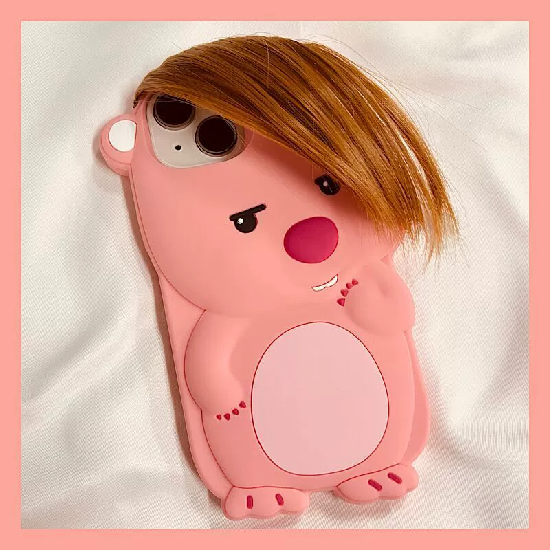 Яблоко, милые челки, совместимо с iPhone 15