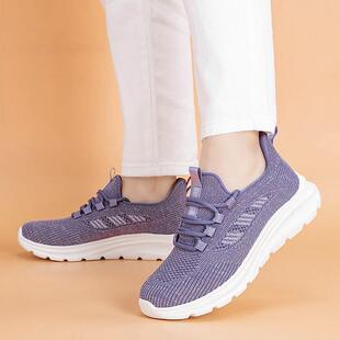 Spring and Autumn New Non-slip Soft-soled Elderly Shoes Women's Comfortable Breathable Mother Shoes Lightweight Walking Shoes for Middle-aged and Elderly sneaker