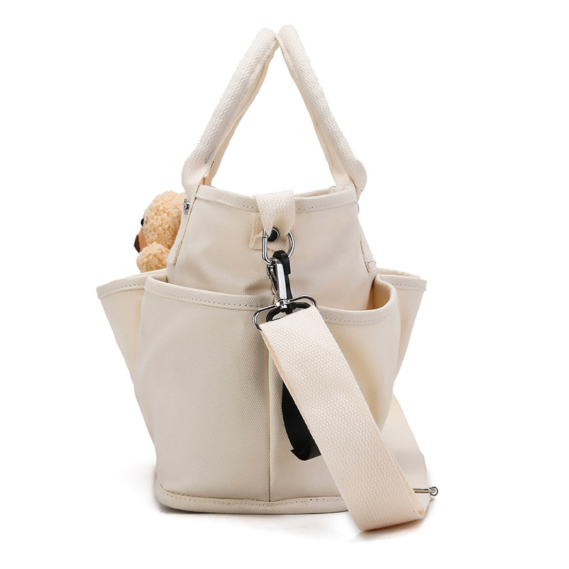 新款手提牛津布媽咪包時尚單肩斜挎母嬰包外出旅行奶瓶保溫媽咪包