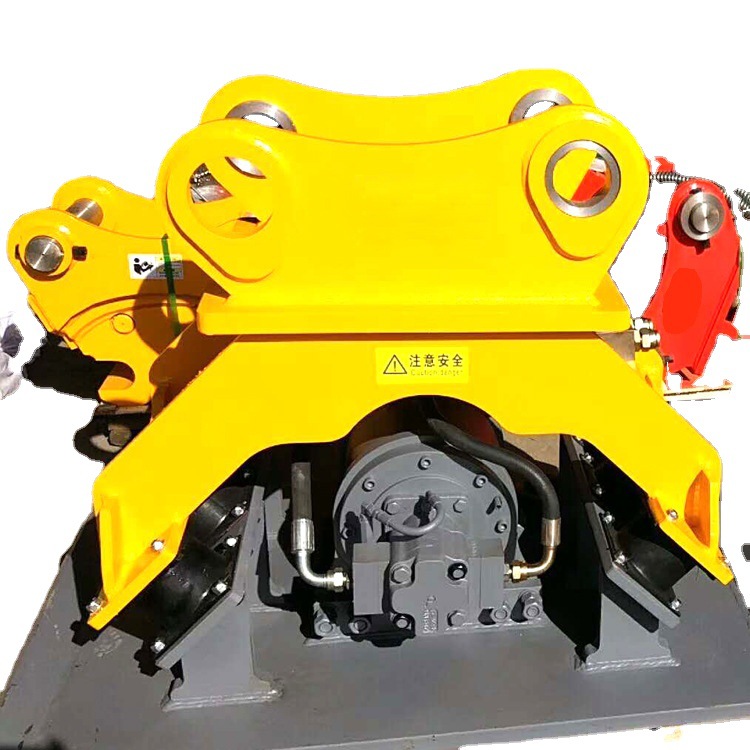 30吨挖掘机拍坡器 挖掘机夯实器 挖机震动夯 全国发货 索姆马达