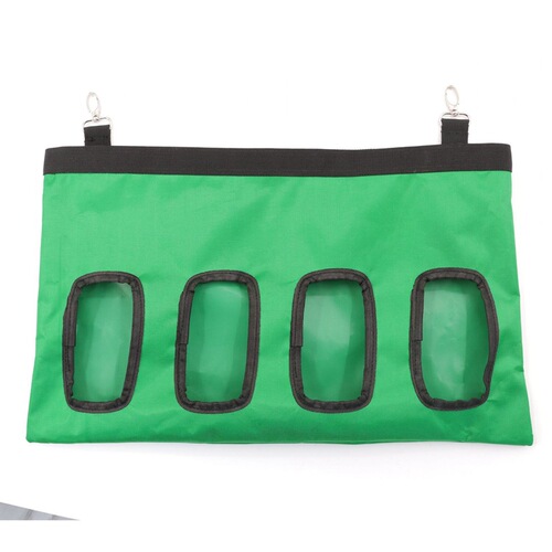 Cross-border Amazon four-hole pet supplies rabbit hay bag dry grass bag for hamsters, gerbils, moles feeding bag