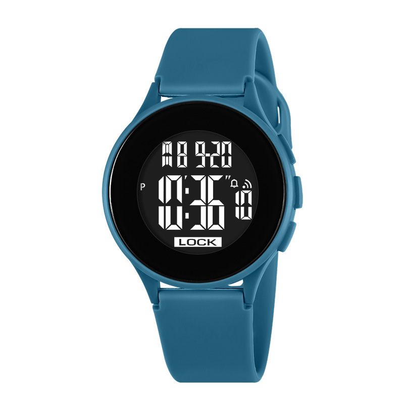 Hombres y niñas estudiantes al aire libre cronógrafo reloj electrónico alarma multifuncional moda nocturna relojes electrónicos fabricantes al por mayor