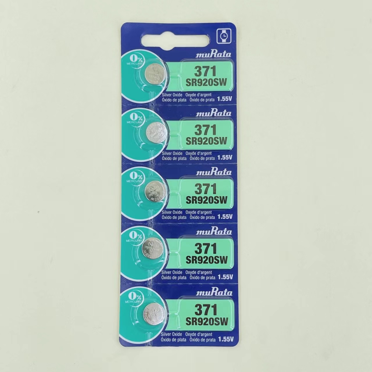 卡装村田muRataSR920SW手表电子371A/370S/921/LR920/AG6纽扣电池