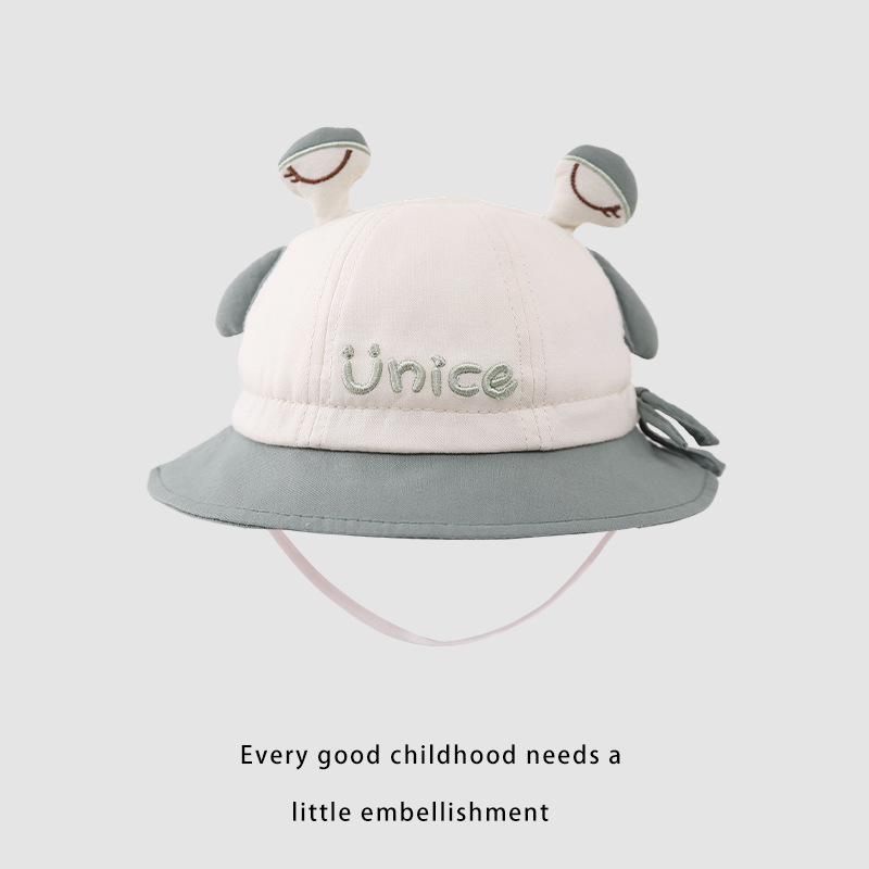 Sombrero para bebés primavera delgada sombrero solar para bebés primavera y otoño niños niñas lindos super bonitos sombreros de pescador