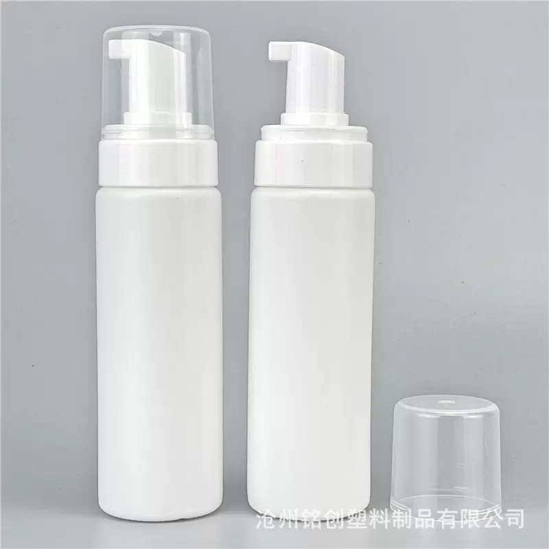 供应慕斯泡沫瓶200ml洗手液瓶小白鞋清洁挤瓶便携塑料泡沫瓶厂家
