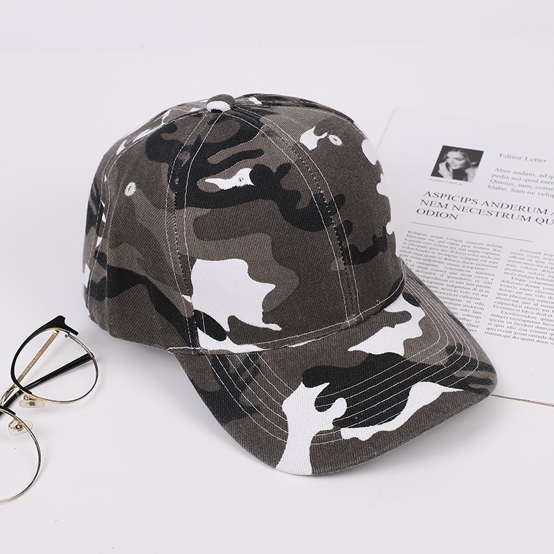 Unisexo Estilo Simple Camuflaje Aleros Curvos Gorra De Beisbol display picture 14