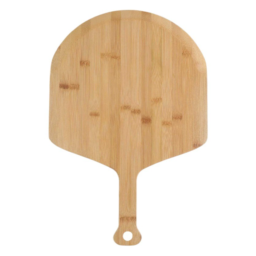 Бамбуковая разделочная доска, бамбуковая доска для пиццы, бамбуковая лопатка для пиццы, кухонный поднос для пиццы, доска для нарезки хлеба, прямые поставки с завода, для домашнего использования