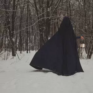 Зимний длинный худи, плащ-тренч, Хэллоуин, европейский стиль