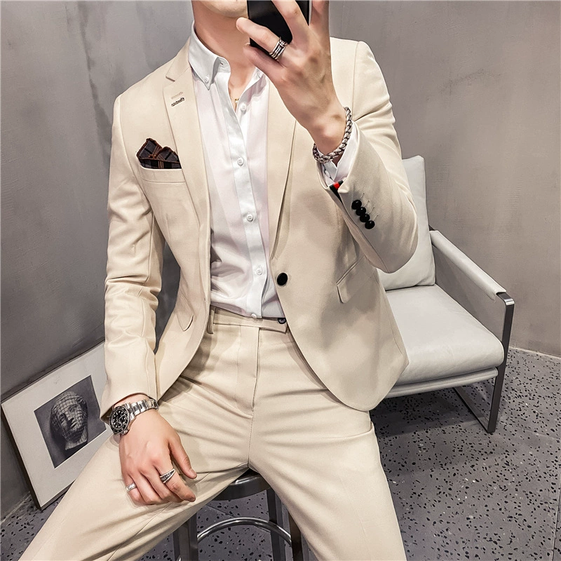 Set, suit, jacket, high-quality style, Korean style
