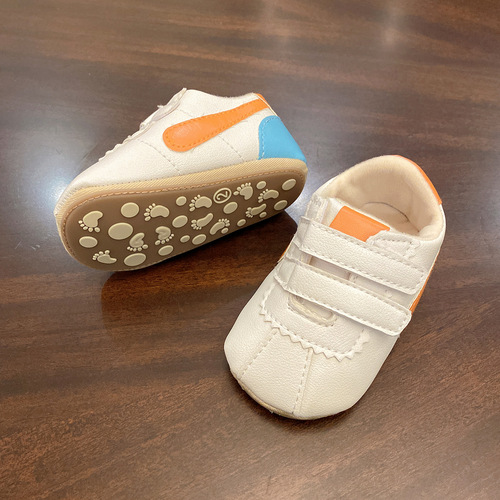  spring and autumn 0-1 year old male and female infant baby toddler shoes soft sole anti-slip 5-8-11 month baby shoes