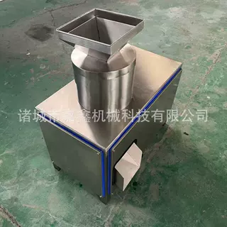 全自动牛板筋拆丝机 鸡胸肉仿人工撕条机 香菇脚打丝设备