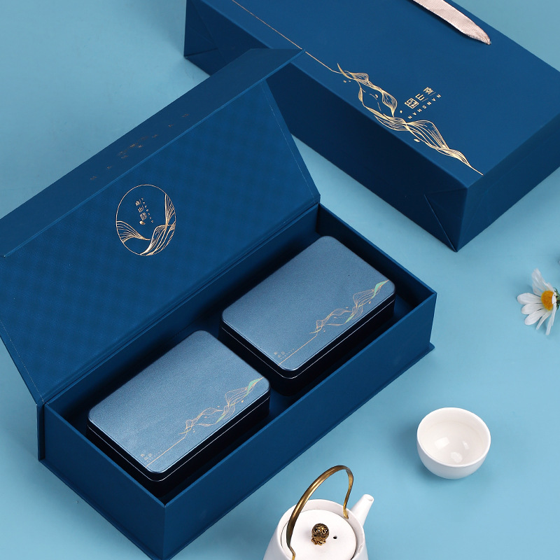 남산 스트립 상자 진한 파란색, 약 반 파운드