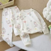 2515 pure cotton suit love rabbit