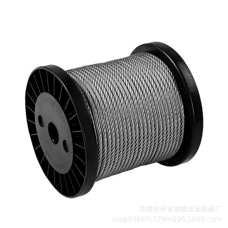 Оптовая продажа фабрики/Гальванизировала/веревочка провода веревочки провода 201/304/316 поднимаясь различных спецификаций в запасе