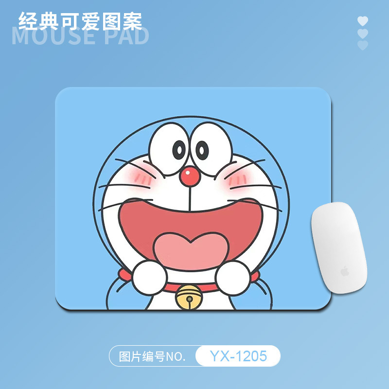 卡通鼠标垫家用办公桌面垫小号男女生可爱护腕锁边桌垫学生书桌垫|undefined
