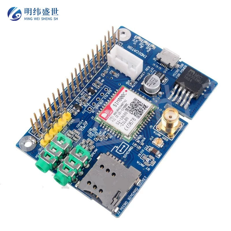 Оптовый модуль SIM800C GSM/GPRS 51 MCU STM32 Bluetooth SMS данные набор для разработки платы