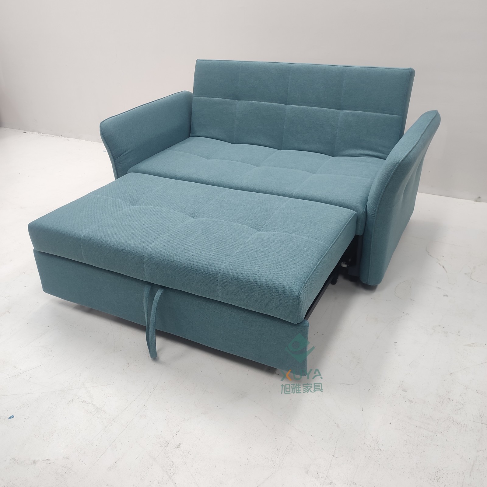 Combinación de sofá de tela desmontable y lavable para sofá cama multifuncional plegable de doble propósito de sala de estar tipo pequeño apartamento de almacenamiento VIP
