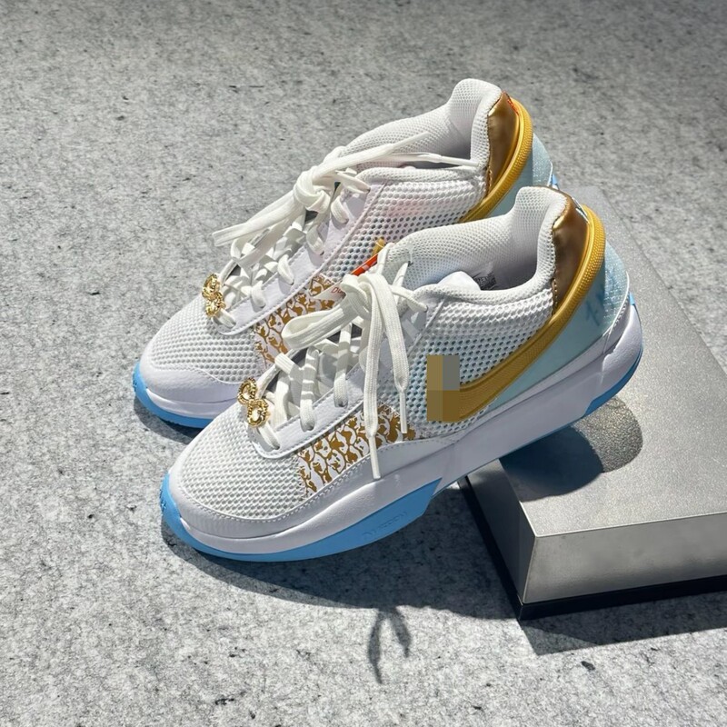 Putian Pure Original Morant Generation Ja 1 Basketball Shoes Air Cushion Practical Cushioning Men's and Women's Year of the Dragon Limited Sports Shoes