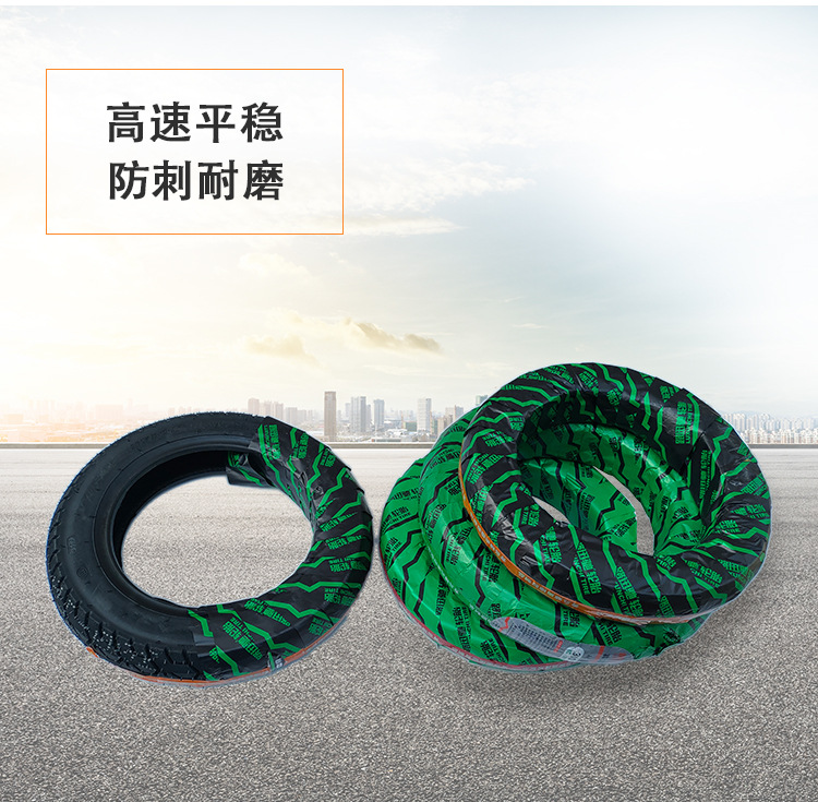 Luxunchi Tire Electric Vehicle Vacuum Tire Imitation Puncture-Resistant Outer Tire 14X2.50 3.00-10 Battery Vehicle Tire
