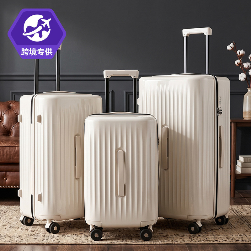 US domestic overseas warehouse in-stock five-piece luggage set, travel checked luggage with combination lock, pressure-resistant three-piece trolley set US domestic overseas warehouse in-stock five-piece luggage set, travel checked luggage with combination lock, pressure-resistant three-piece trolley set
