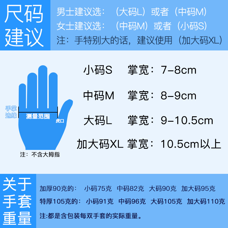 尺码表4