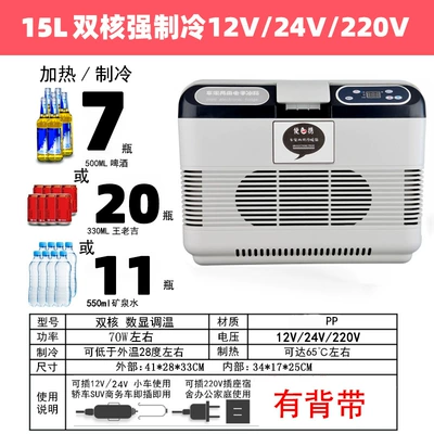 Cooling and Heating Box Insulin – Soyuducular - 15l-dual-core-digital-display-12v24v220v