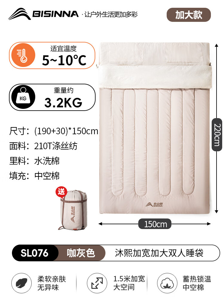 [2~3인용 사이즈] 3.2kg 커피그레이 (적정온도 5~10) ℃ ）