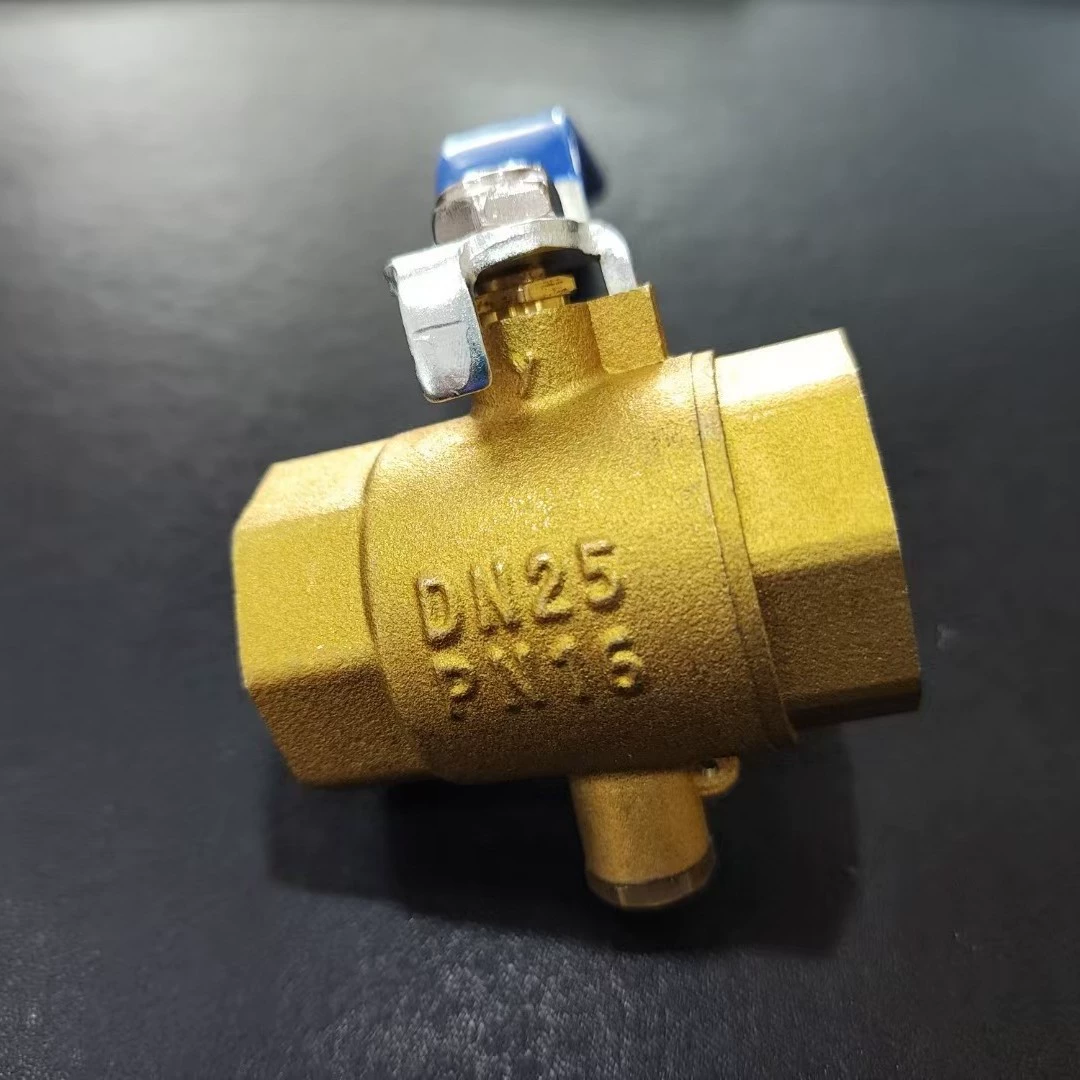 Шаровой клапан для измерения температуры медного стержня Медный шаровой клапан Медный стержень, устойчивый к высоким температурам, медный шаровой клапан для измерения температуры с длинной ручкой Солнечный сливной клапан