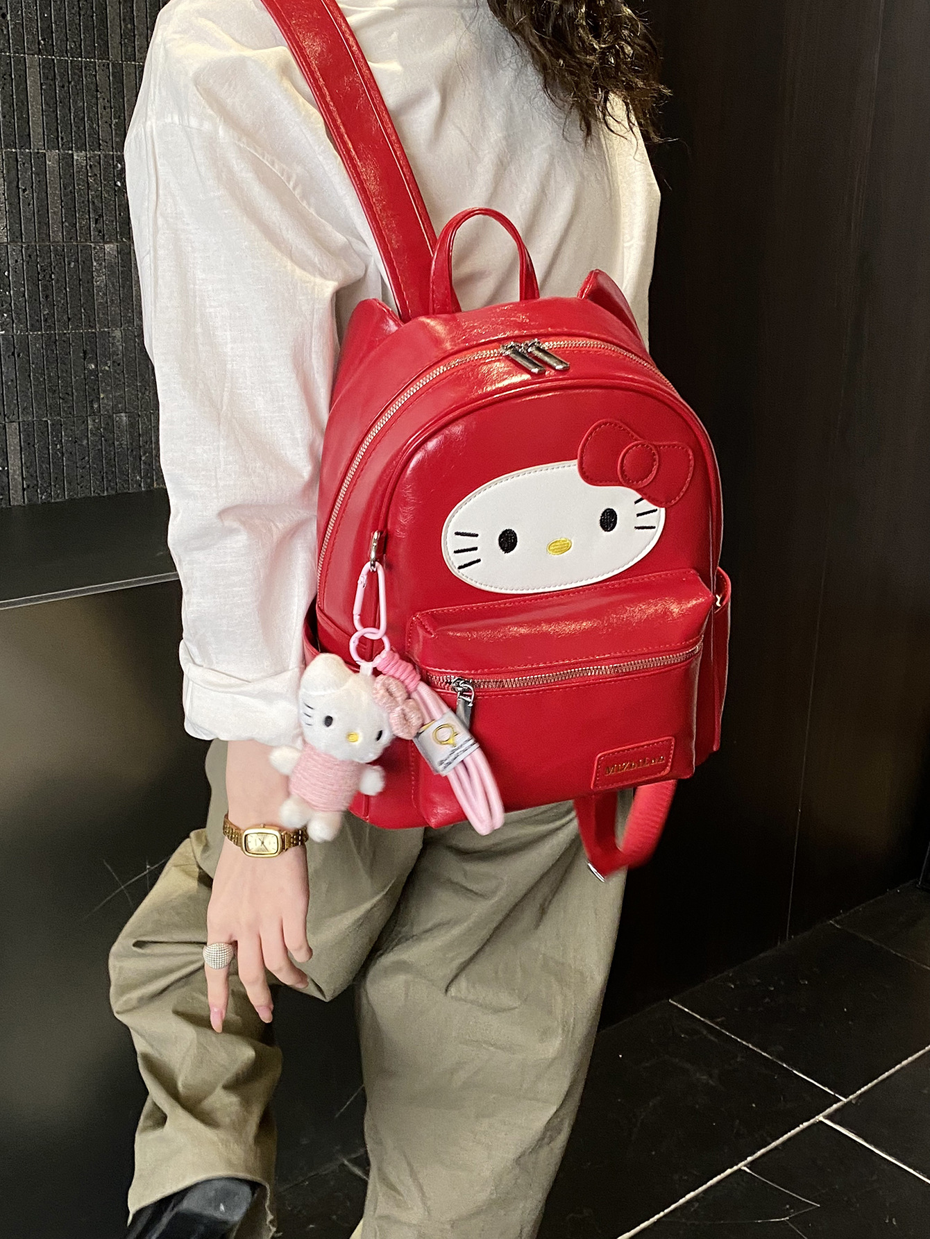 Mochila, mochila de mujer, mochila de hombro, mochila de viaje diario, mochila de nicho, mochila de gran capacidad.