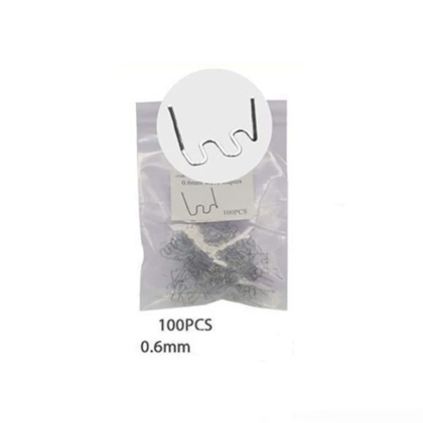 0.6mm large wave welding nails (100 1 pack)