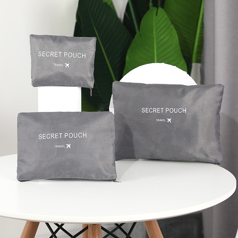 Viaje de negocios maleta de viaje bolsa de almacenamiento conjunto pequeño conjunto de ropa de seis piezas zapatos de acabado de bolsa de acabado