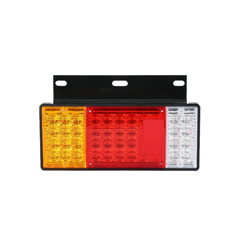 Fábrica electrónica del coche luz trasera 50 Bell LED luz trasera con reflector nueva venta caliente luz trasera de plástico