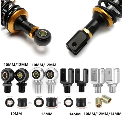 Motorcycle electric shock absorber damping system