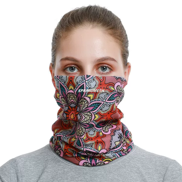 Outdoor Headscarf Neck Gaiter for Men and Women, Summer Sun Protection, Sports Cycling Magic Face Mask, Fishing Mask with Printed Logo, Sun Protection