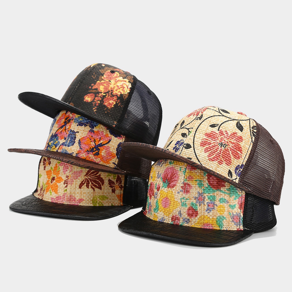 Neue Mode Männer Frauen Baseball Kappe Sommer Im Freien Sonnenhut Hip Hop Einstellbare Trucker Caps Snapback Hüte – Detail 2