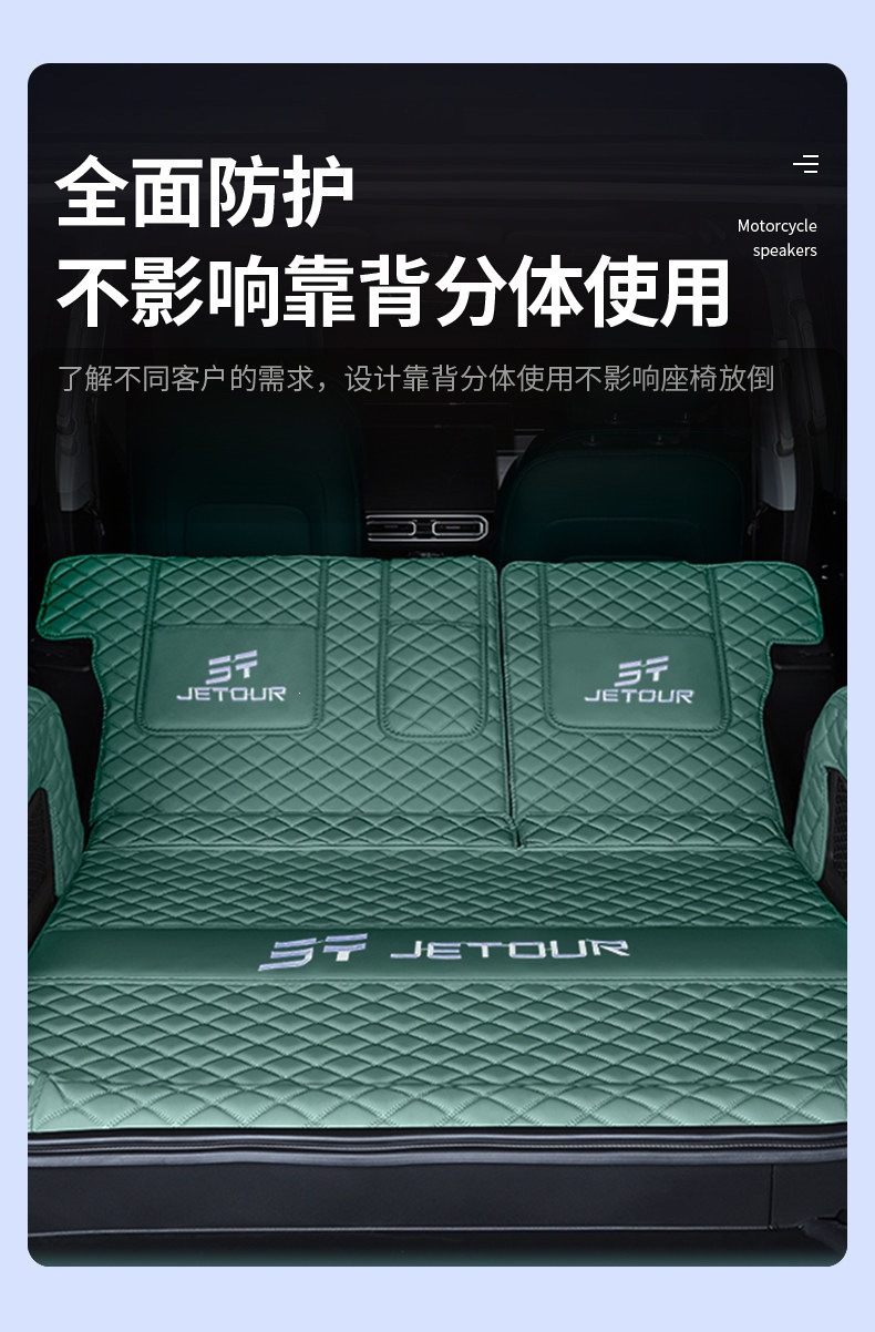 Suitable for 23-26 models of Jetour Traveler five-seater/seven-seater, full-coverage trunk mat for Traveler