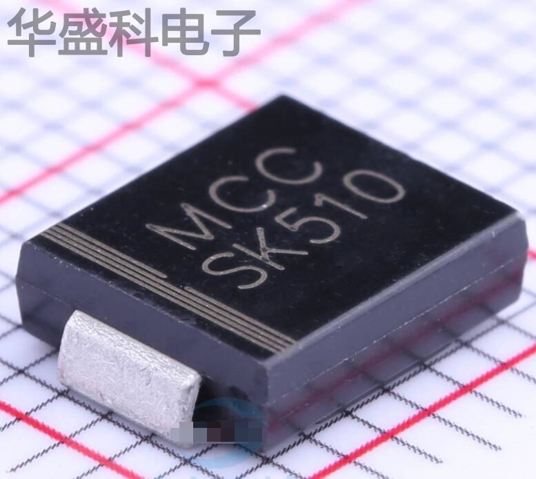SK510L-TP 封装 SMC(DO-214AB) 肖特基二管 现货供应
