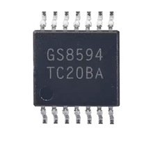 GS8594-TR ��Ƭ��װ TSSOP-14 �����˷�IC����Ԫ�������׼��ɵ�·