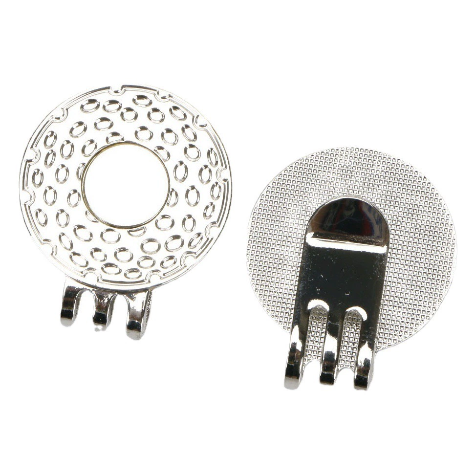 Зажим для шляпы для гольфа, знак для гольфа, металлическая фурнитура, магнитная метка для шарика 25 мм/20 мм, магнитная присоска