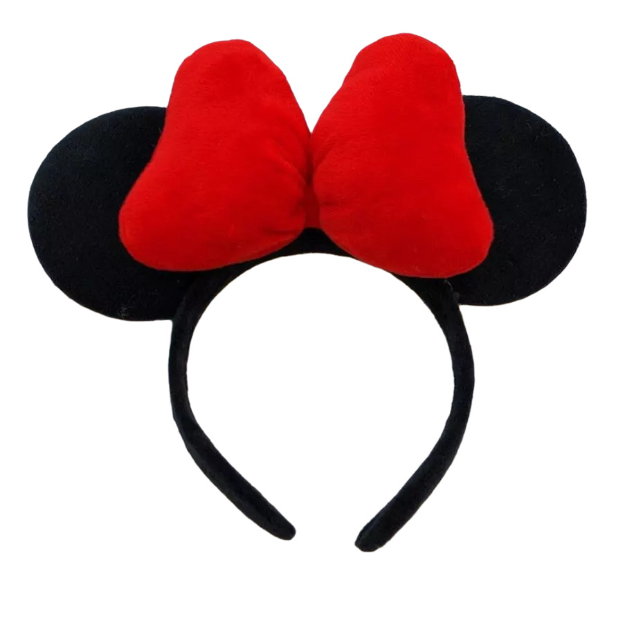 cute red soft hairgrip with bow
