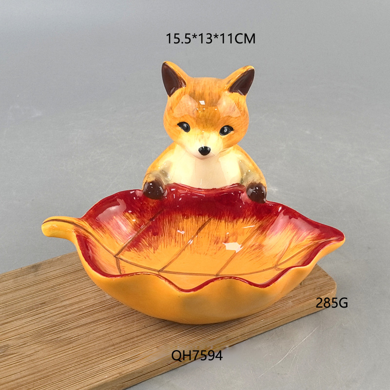 Creativo y encantador jarro de té de gato para atraer la riqueza, estantería de té de gato, tanque de almacenamiento a prueba de humedad, mini jarro de té portátil de viaje