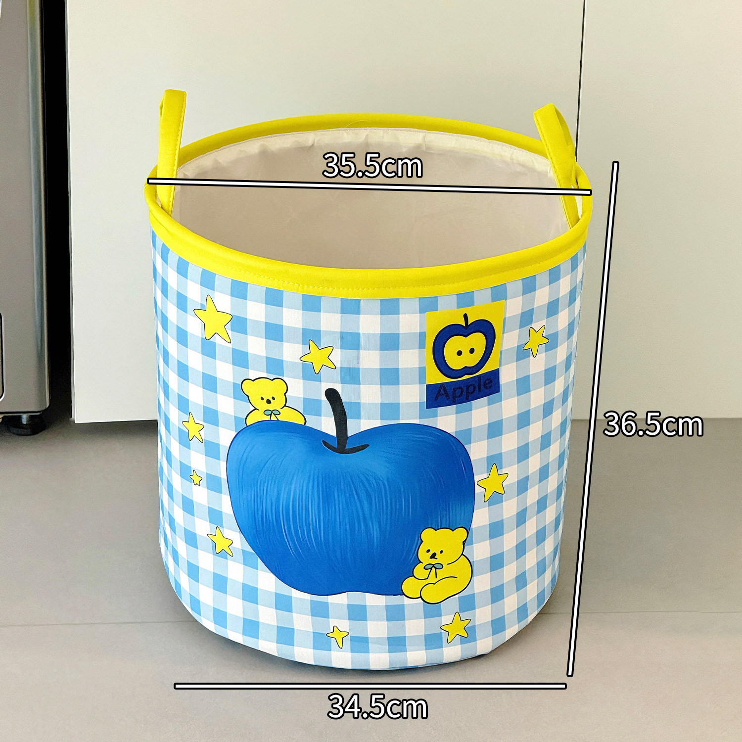 Cesta de ropa sucia plegable de alto valor facial lavandería casera baño cesto de ropa sucia adorable almacenamiento de juguetes de ropa de gran capacidad