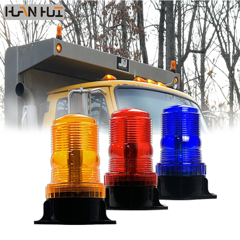Montado en el techo 10-80v 30LED carretilla elevadora vehículo de ingeniería maquinaria pesada automóvil vehículo estroboscópico luz de advertencia luz intermitente