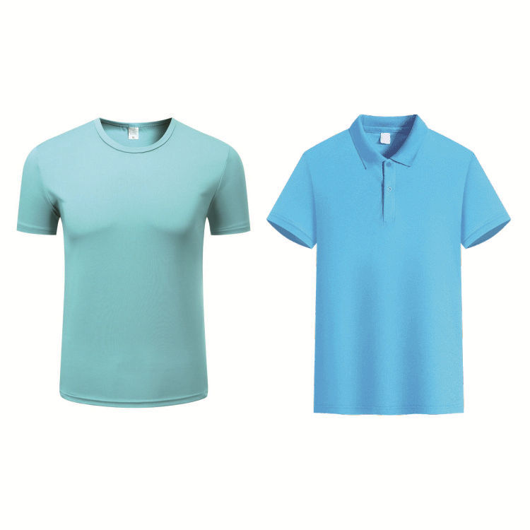 Crewneck Quick-drying T-shirt Men's Marathon Team Building Clothes Work Clothes Polo Shirt Class Clothes Printed Logo Culture Advertising Shirt