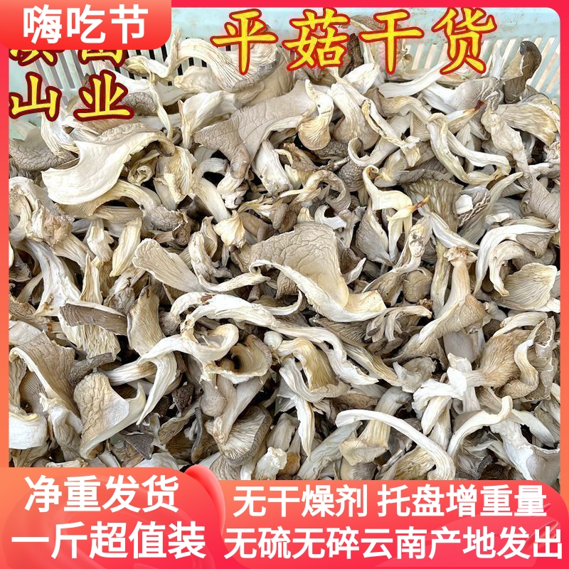 平菇干货250克装云南山珍香菇煲汤食材山珍凤尾菇食用农产品