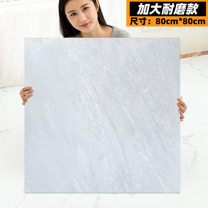 床ステッカー自己粘着床模造タイル光沢のある PVC プラスチック床ステッカーセメント床家庭用床革卸売|undefined