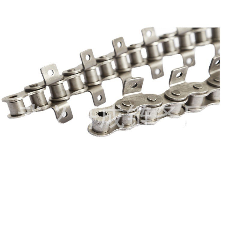 5分10A-196L滚子传输送链单排单孔单双侧弯板工业链条传动链