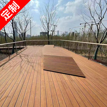瓷态高耐竹木地板 防滑防潮户外公园栈道园林阳台环保重竹木地板
