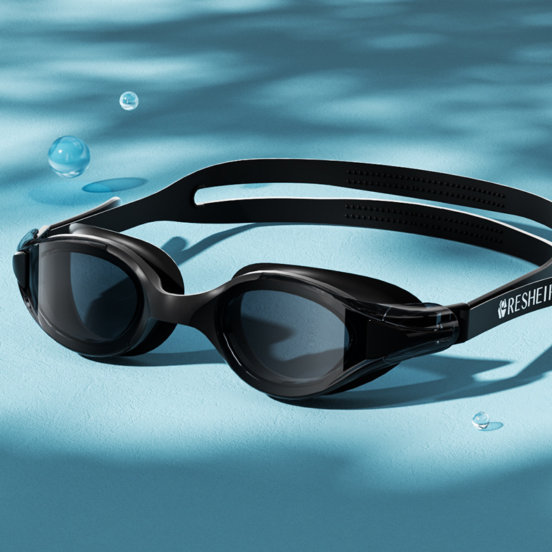 Gafas de Natación HD para Adultos de PC, Impermeables y Anti-empañamiento