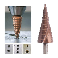 寶塔鑽頭開孔器萬能打孔鋼鐵超硬擴孔錐形金屬多功能不鏽鋼階梯鑽